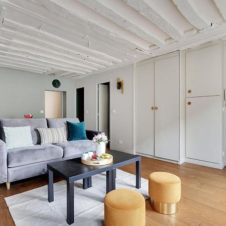 Chic Apartment -1Br-4P- Haut Marais - Republique Paris Exterior foto