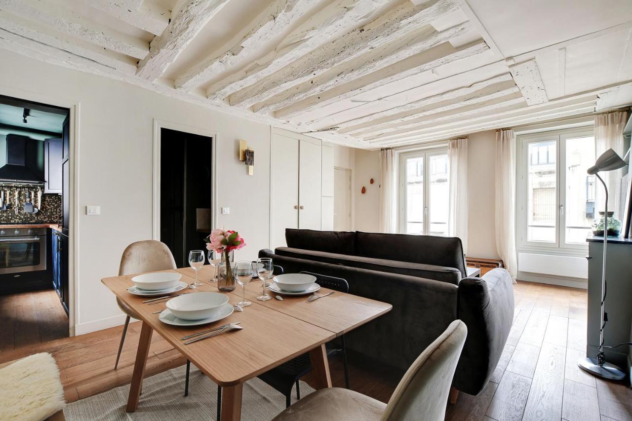 Chic Apartment -1Br-4P- Haut Marais - Republique Paris Exterior foto