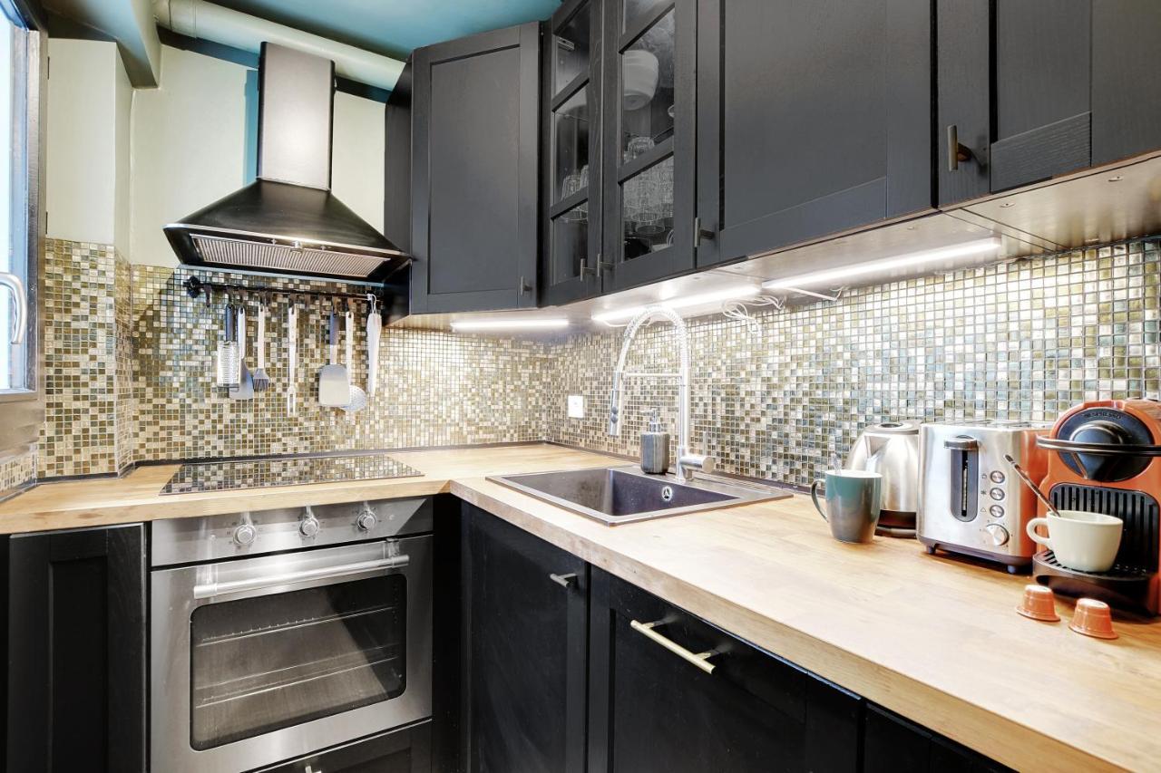 Chic Apartment -1Br-4P- Haut Marais - Republique Paris Exterior foto